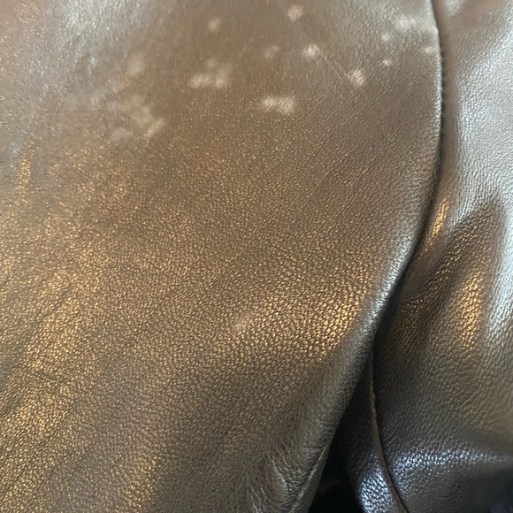 Andrew Marc Kylie Leather Racer Jacket - Picture 8 of 8